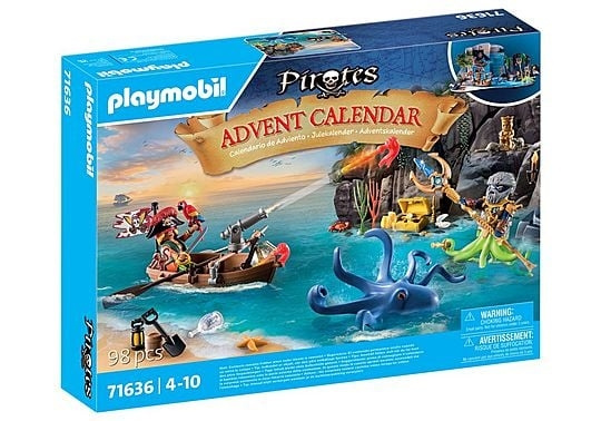 Playmobil Adventskalender: Pirater (71636) i gruppen LEKSAKER, BARN- & BABYPRODUKTER / Leksaker / Adventskalendrar hos TP E-commerce Nordic AB (C91005)