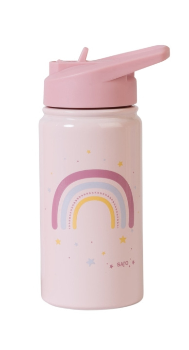 SARO Baby Termosflaska med sugrör rosa 350 ml (SAO74502) i gruppen SPORT, FRITID & HOBBY / Friluftsliv / Termosar & Vattenflaskor hos TP E-commerce Nordic AB (C91514)