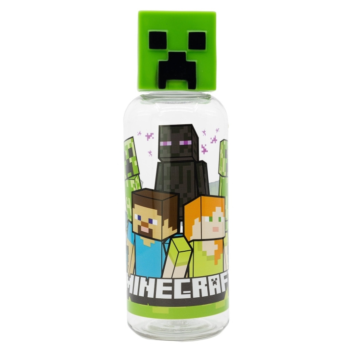 STOR Vattenflaska m/3D-figur 560 ml - Minecraft (088808723-40413) | LEKSAKER, BARN- & BABYPRODUKTER - Äta & Dricka - Flaskor & Barnmuggar | GameStuff