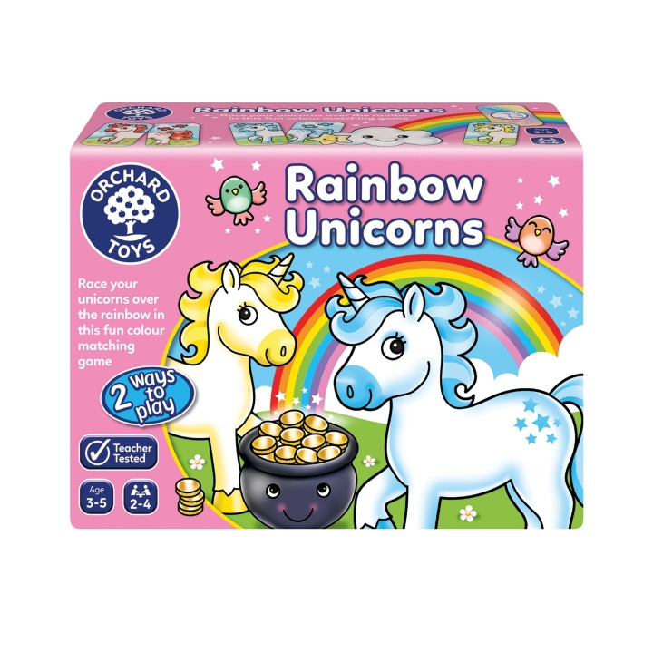 Orchard Toys Rainbow Unicorns Game (600095) i gruppen LEKSAKER, BARN- & BABYPRODUKTER / Spel / Sällskapsspel hos TP E-commerce Nordic AB (C91743)