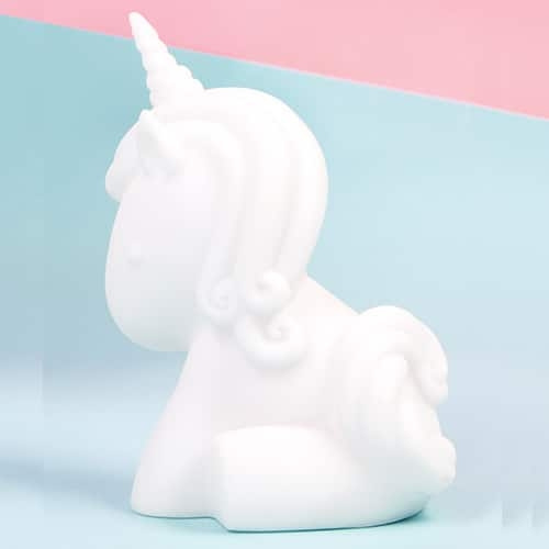 Stämningsbelysning med enhörning i gruppen LEKSAKER, BARN- & BABYPRODUKTER / Barnrum / Barnlampor / Nattlampor hos TP E-commerce Nordic AB (C91793)