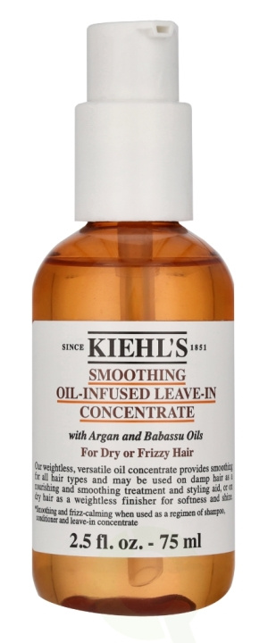 Kiehl\'s Smoothing Oil-Infused Leave-In Concentrate 75 ml i gruppen SKÖNHET & HÄLSA / Hår & Styling / Hårvårdsprodukter / Balsamspray/Leave-in hos TP E-commerce Nordic AB (C91956)