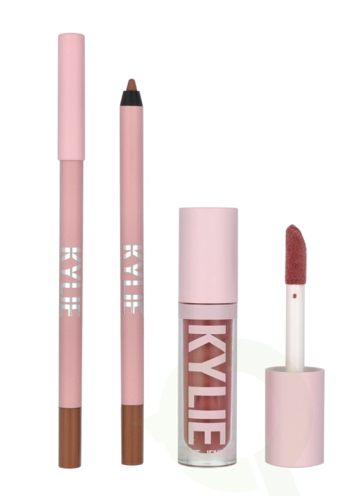 Kylie Jenner Kylie Candy K High Gloss & Liner Lip Duo Set 4.4 ml Lip Gloss 3,3ml/Lip Liner 1,1gr i gruppen SKÖNHET & HÄLSA / Makeup / Läppar / Läppglans & Plumper hos TP E-commerce Nordic AB (C92019)