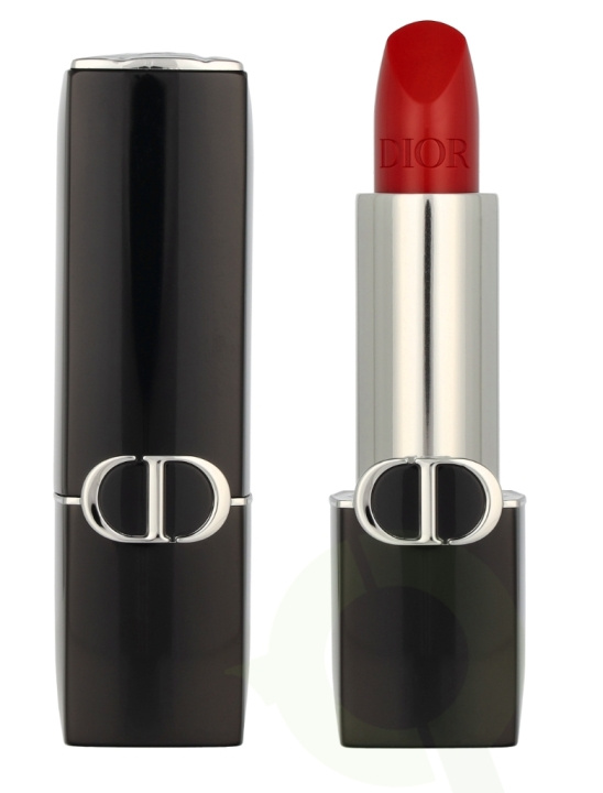 Dior Rouge Dior Satin Lipstick 3.5 g #080 Red Smile i gruppen SKÖNHET & HÄLSA / Makeup / Läppar / Läppstift hos TP E-commerce Nordic AB (C92076)