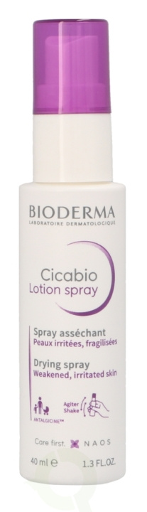 Bioderma Cicabio Lotion Spray 40 ml Weakened, Irritated Skin i gruppen SKÖNHET & HÄLSA / Hudvård / Ansiktsvård / Dagkräm hos TP E-commerce Nordic AB (C92285)