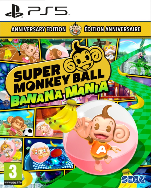 Sega Super Monkey Ball Banana Mania i gruppen HEMELEKTRONIK / Spelkonsoler & Tillbehör / Sony PlayStation 5 / Spel hos TP E-commerce Nordic AB (C92489)