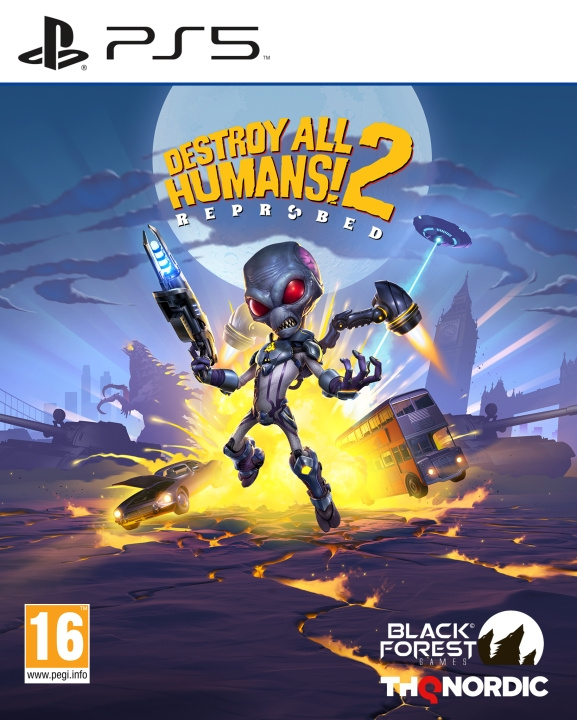 THQ Destroy All Humans! 2 - Reprobed i gruppen HEMELEKTRONIK / Spelkonsoler & Tillbehör / Sony PlayStation 5 / Spel hos TP E-commerce Nordic AB (C92583)