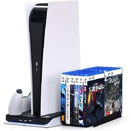 iMP TECH DLX laddningsstation för flera funktioner PS5 i gruppen HEMELEKTRONIK / Spelkonsoler & Tillbehör / Sony PlayStation 5 / Tillbehör hos TP E-commerce Nordic AB (C92690)