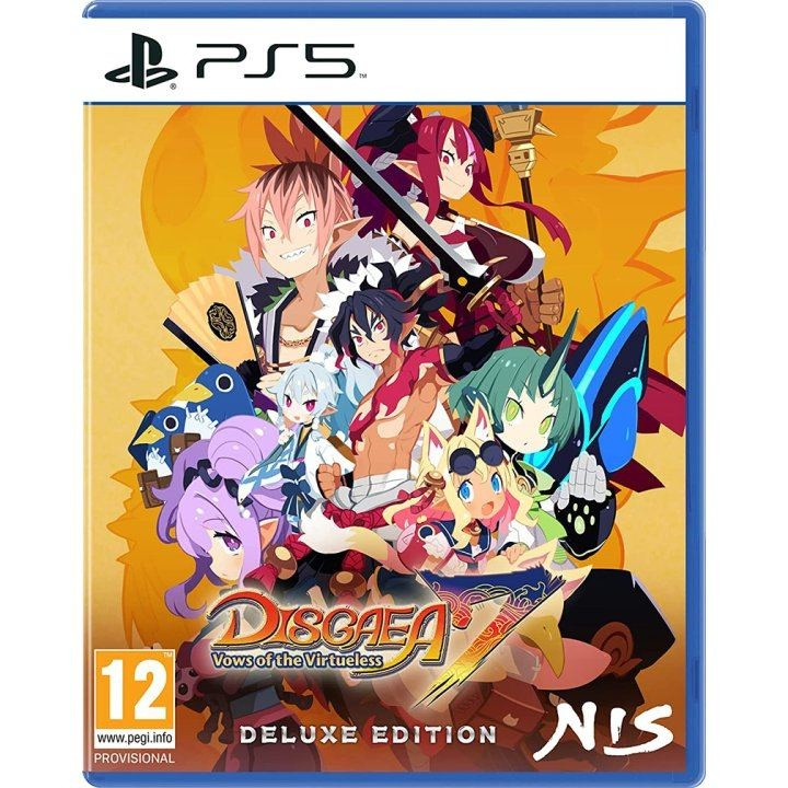 NIS America Disgaea 7: Vows of the Virtueless (Deluxe Edition) i gruppen HEMELEKTRONIK / Spelkonsoler & Tillbehör / Sony PlayStation 5 / Spel hos TP E-commerce Nordic AB (C92703)