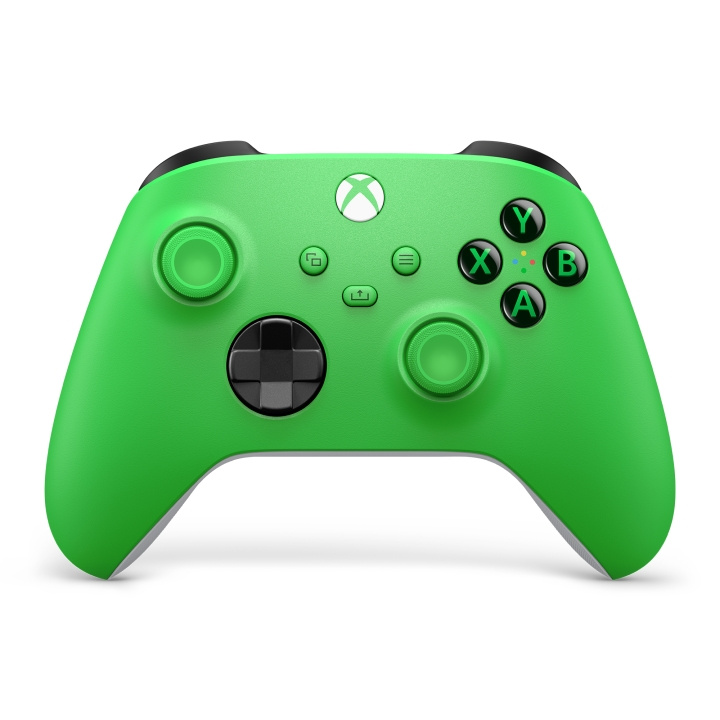 Microsoft Xbox X trådlös handkontroll Velocity Green i gruppen HEMELEKTRONIK / Spelkonsoler & Tillbehör / Xbox Series X/S / Tillbehör hos TP E-commerce Nordic AB (C92733)