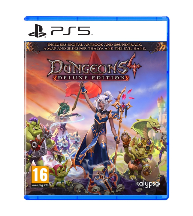 Kalypso Dungeons 4 (Deluxe Edition) i gruppen HEMELEKTRONIK / Spelkonsoler & Tillbehör / Sony PlayStation 5 / Spel hos TP E-commerce Nordic AB (C92948)