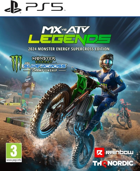 THQ MX vs ATV Legends - 2024 (Monster Energy Supercross Edition) i gruppen HEMELEKTRONIK / Spelkonsoler & Tillbehör / Sony PlayStation 5 / Spel hos TP E-commerce Nordic AB (C93157)