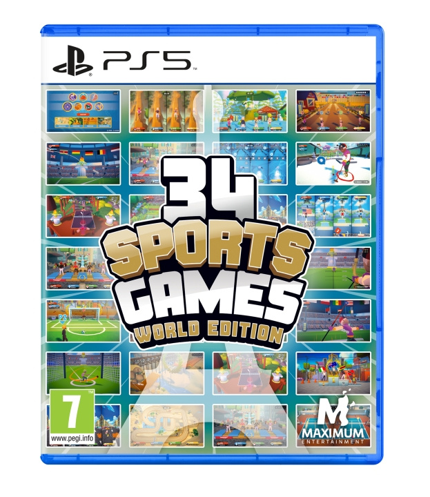 Maximum Games 34 Sports Games – World Edition i gruppen HEMELEKTRONIK / Spelkonsoler & Tillbehör / Sony PlayStation 5 / Spel hos TP E-commerce Nordic AB (C93182)