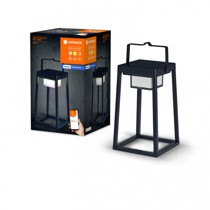 LEDVANCE SMART+ BT Bordsstativ Solar RGB + W i gruppen HEM, HUSHÅLL & TRÄDGÅRD / El & Belysning / Utomhusbelysning / Trädgårdsbelysning hos TP E-commerce Nordic AB (C93235)