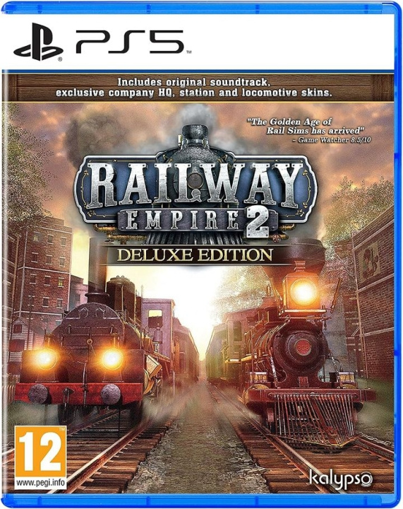 Kalypso Railway Empire 2 (Deluxe Edition) i gruppen HEMELEKTRONIK / Spelkonsoler & Tillbehör / Sony PlayStation 5 / Spel hos TP E-commerce Nordic AB (C93301)
