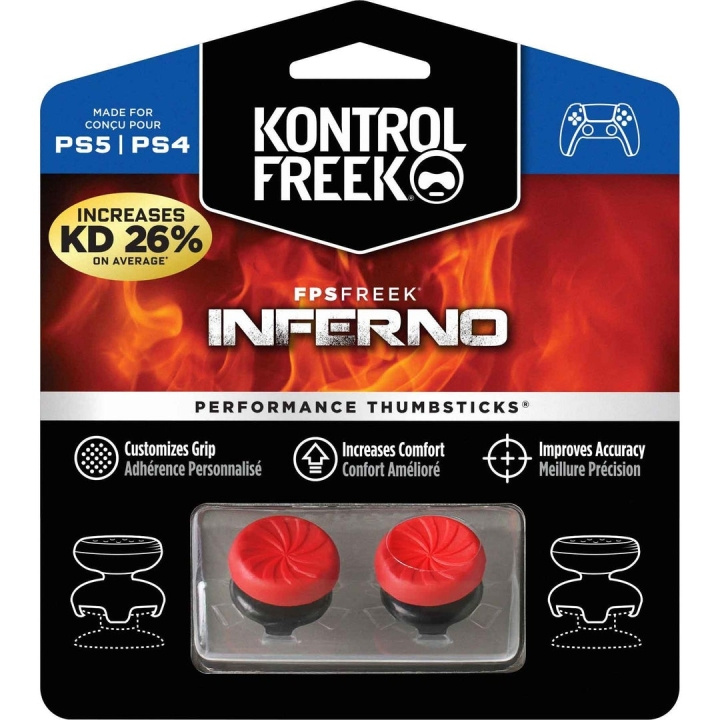 KontrolFreek FPS Freek Inferno - PS5/PS4 (4-polig) i gruppen HEMELEKTRONIK / Spelkonsoler & Tillbehör / Sony PlayStation 5 / Tillbehör hos TP E-commerce Nordic AB (C93307)