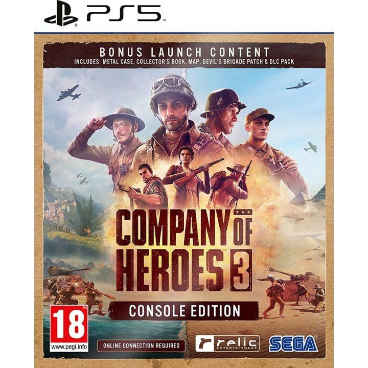 Sega Company of Heroes 3 (Launch Edition) i gruppen HEMELEKTRONIK / Spelkonsoler & Tillbehör / Sony PlayStation 5 / Spel hos TP E-commerce Nordic AB (C93367)