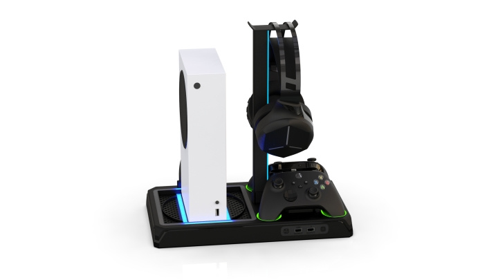 iMP TECH DLX & LED multifunktionellt laddningsstativ - Xbox i gruppen HEMELEKTRONIK / Spelkonsoler & Tillbehör / Xbox Series X/S / Tillbehör hos TP E-commerce Nordic AB (C93386)