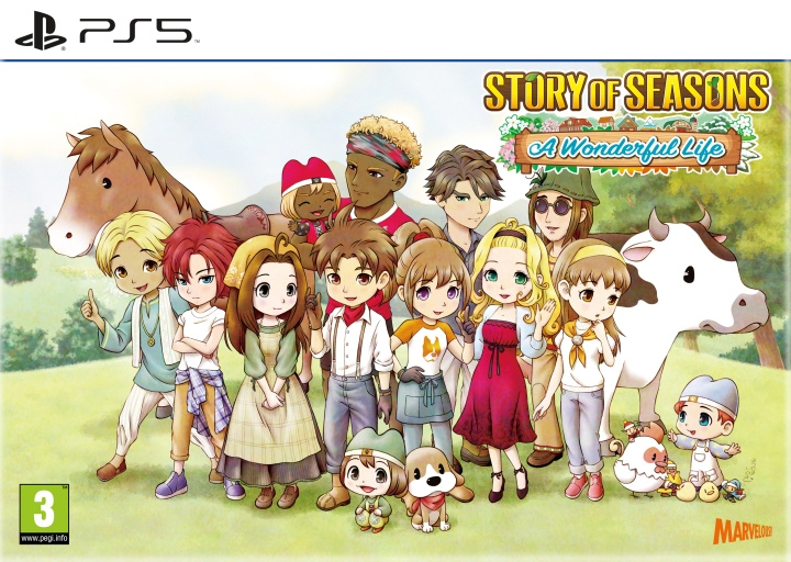 Marvelous Story of Seasons: A Wonderful Life (Limited Edition) i gruppen HEMELEKTRONIK / Spelkonsoler & Tillbehör / Sony PlayStation 5 / Spel hos TP E-commerce Nordic AB (C93401)