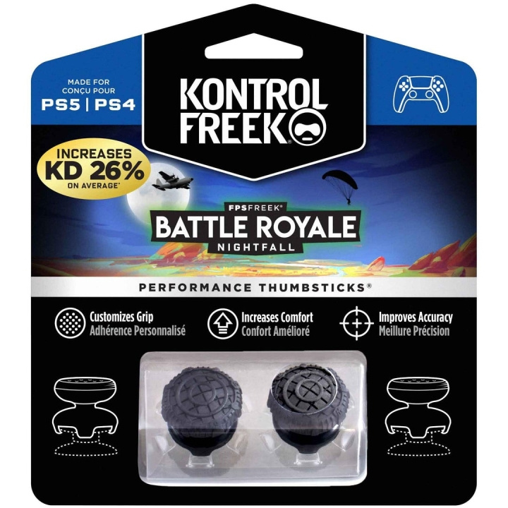 KontrolFreek FPS Freek Nightfall - PS5/PS4 (4-punkts) i gruppen HEMELEKTRONIK / Spelkonsoler & Tillbehör / Sony PlayStation 5 / Tillbehör hos TP E-commerce Nordic AB (C93404)
