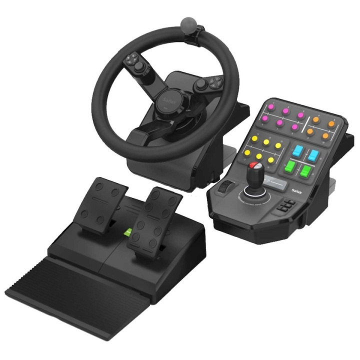 Logitech G Saitek Farming Simulator-kontroller i gruppen DATORER & KRINGUTRUSTNING / Gaming / Gaming-rattar & Joysticks hos TP E-commerce Nordic AB (C93420)