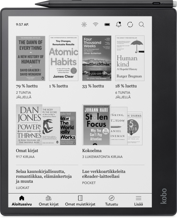Kobo Elipsa 2E e-bokläsare i gruppen SMARTPHONE & SURFPLATTOR / Läsplattor hos TP E-commerce Nordic AB (C93527)
