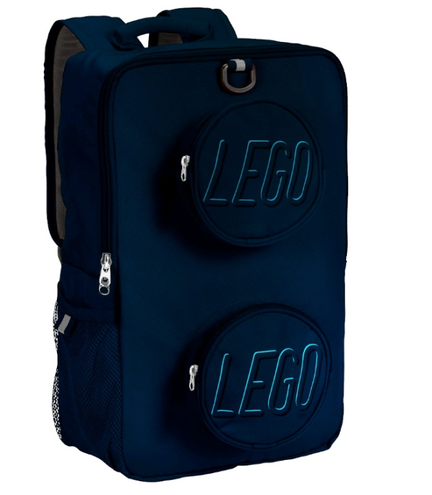 LEGO School Brick ryggsäck (18 L) - marinblå (4011090-DP0960-710B) i gruppen LEKSAKER, BARN- & BABYPRODUKTER / Resa / Barnväskor / Ryggsäckar hos TP E-commerce Nordic AB (C93829)