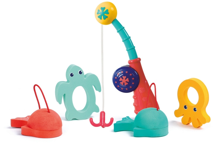 LUDI Fiskespö med djur - (LU40076) i gruppen LEKSAKER, BARN- & BABYPRODUKTER / Uteleksaker / Badleksaker & Vattenleksaker hos TP E-commerce Nordic AB (C94120)