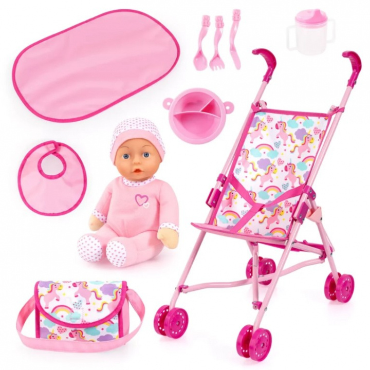 Bayer Paraplyvagn för docka (30585AB) i gruppen LEKSAKER, BARN- & BABYPRODUKTER / Leksaker / Dockor & Tillbehör hos TP E-commerce Nordic AB (C94227)
