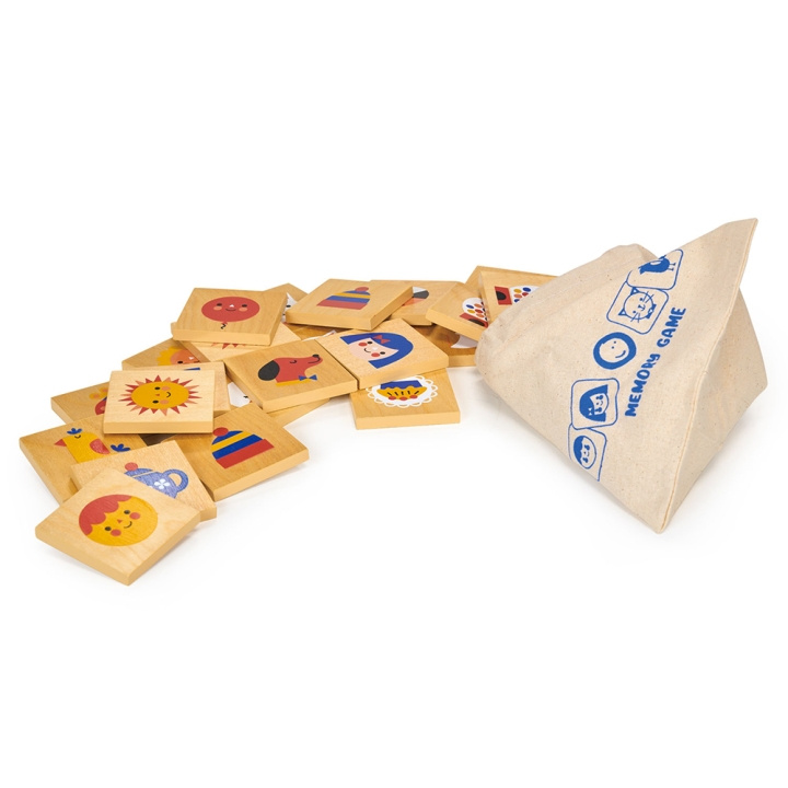 Mentari Memory-spel - (MT7308) i gruppen LEKSAKER, BARN- & BABYPRODUKTER / Spel / Barnspel hos TP E-commerce Nordic AB (C94361)