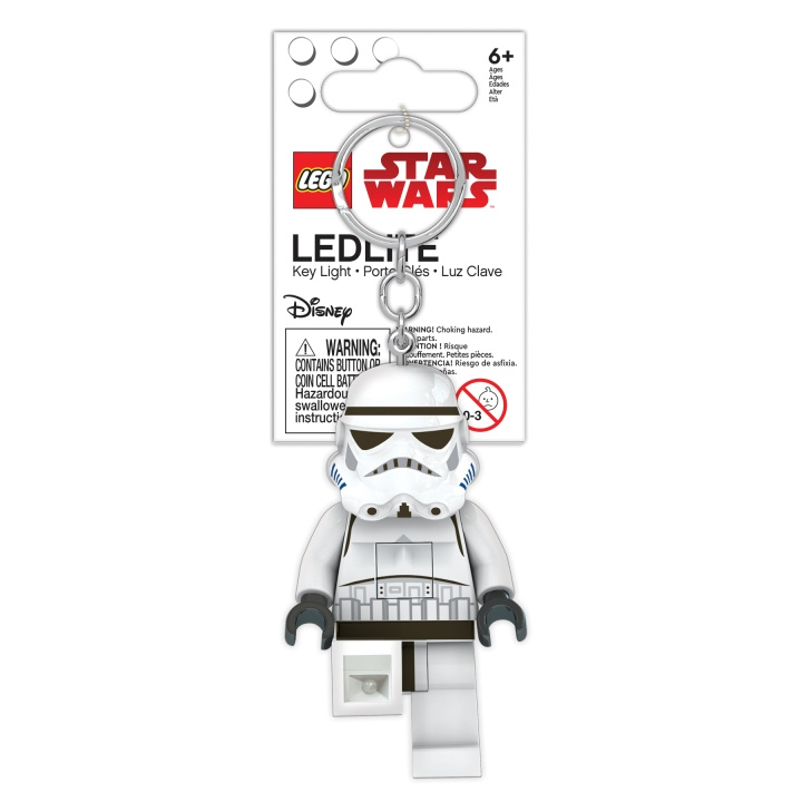 LEGO - Nyckelring med LED Star Wars - Stormtrooper (4005036-LGL-KE12H) i gruppen SPORT, FRITID & HOBBY / Accessoarer / Övriga accessoarer hos TP E-commerce Nordic AB (C94544)