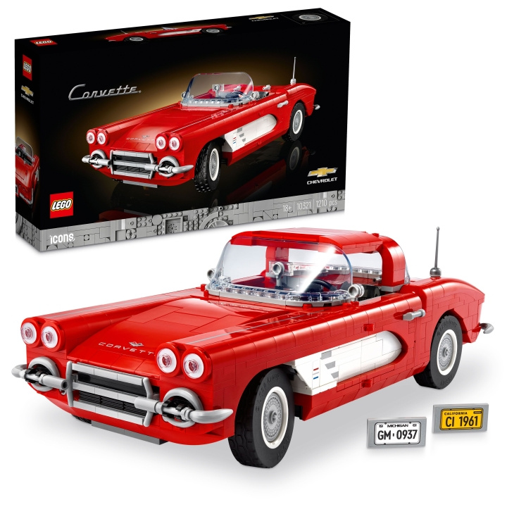 LEGO Icons - Chevrolet Corvette 1961 (10321.) | LEKSAKER, BARN- & BABYPRODUKTER - Leksaker - Byggleksaker - Lego | GameStuff