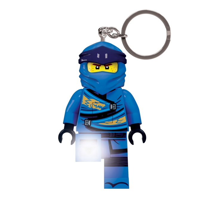 LEGO Nyckelring med LED Ninjago - Jay (4004036-LGL-KE148) i gruppen SPORT, FRITID & HOBBY / Accessoarer / Övriga accessoarer hos TP E-commerce Nordic AB (C94631)