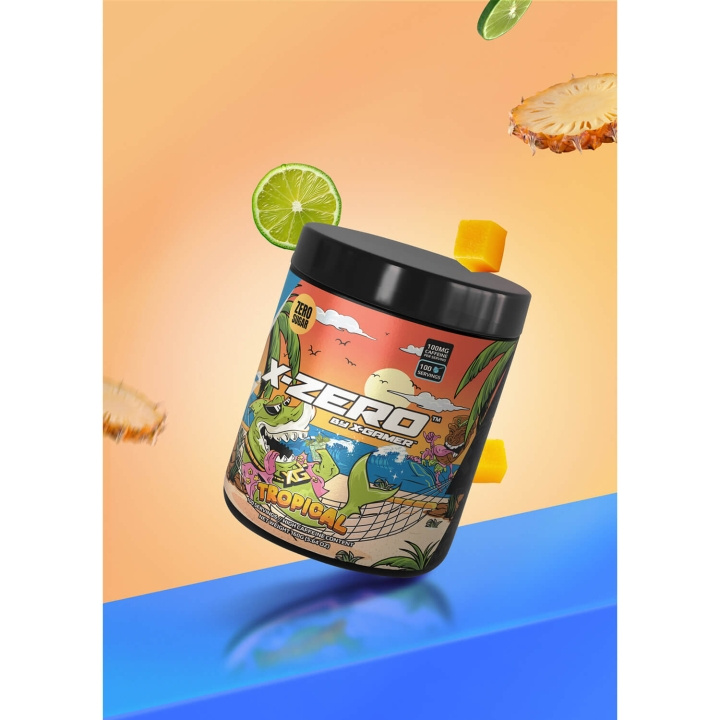 X-GAMER X-Zero 160 gram Tropical i gruppen DATORER & KRINGUTRUSTNING / Gaming / Energidryck för Gamers hos TP E-commerce Nordic AB (C94707)