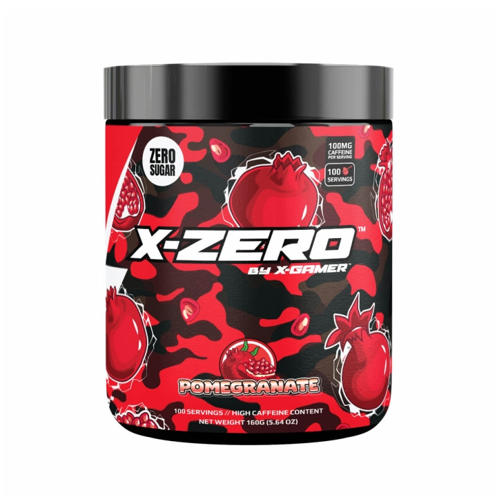 X-GAMER X-Zero 160 gram Pomegranate i gruppen DATORER & KRINGUTRUSTNING / Gaming / Energidryck för Gamers hos TP E-commerce Nordic AB (C94711)