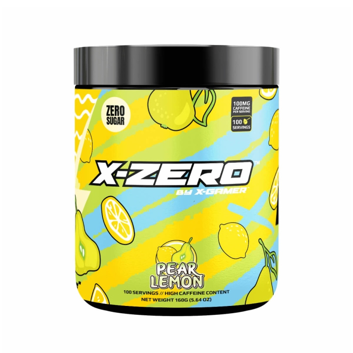 X-GAMER X-Zero 160 gram Pear Lemon i gruppen DATORER & KRINGUTRUSTNING / Gaming / Energidryck för Gamers hos TP E-commerce Nordic AB (C94713)