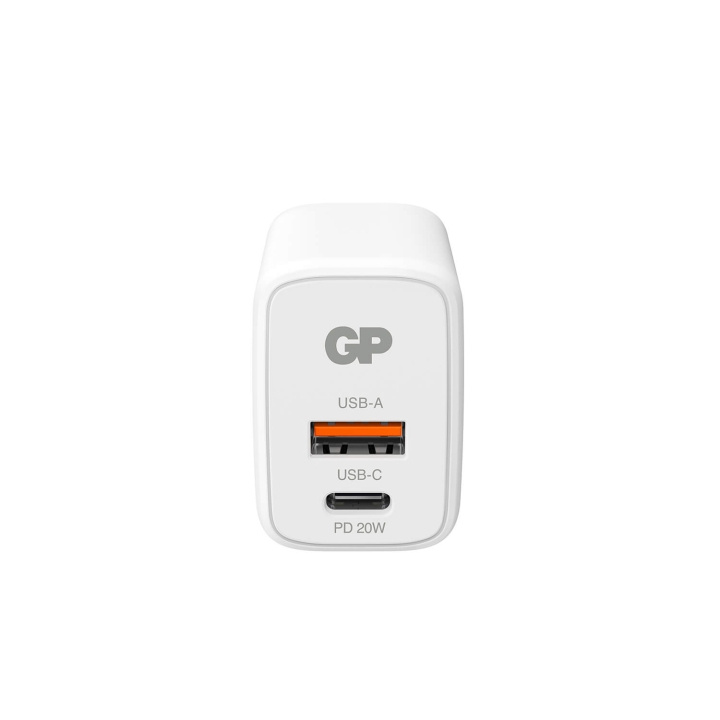 GP Wall Charger WM2B PD 20W USB-A + USB-C i gruppen SMARTPHONE & SURFPLATTOR / Laddare & Kablar / Väggladdare / Väggladdare Typ C hos TP E-commerce Nordic AB (C94728)