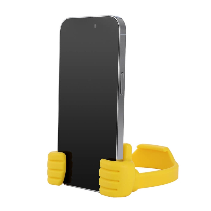 Gear Desk Holder Mobile Phone Yellow i gruppen SMARTPHONE & SURFPLATTOR / Övriga tillbehör / Popsockets hos TP E-commerce Nordic AB (C94811)