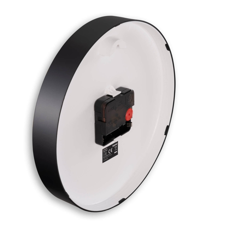 Hama Wall Clock Salina Diameter 22 cm Black i gruppen HEM, HUSHÅLL & TRÄDGÅRD / Väggklockor & Räkneverk / Väggklockor hos TP E-commerce Nordic AB (C94812)