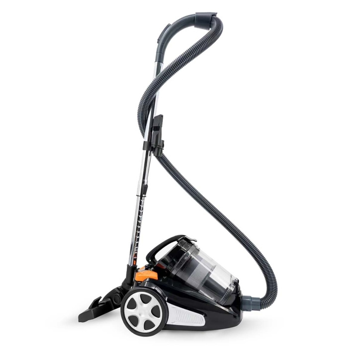 Nedis Dammsugare utan påse | Påslös | 700 W | Dammkapacitet: 3.0 l | Kombi Borste | aktionsradie: 8.50 m | HEPA luftfilter | Antracit / Orange / Svart i gruppen HEM, HUSHÅLL & TRÄDGÅRD / Städprodukter / Dammsugare & Tillbehör / Golvdammsugare hos TP E-commerce Nordic AB (C94846)