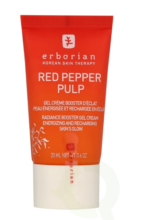 Erborian Red Pepper Pulp Booster Gel Cream 20 ml i gruppen SKÖNHET & HÄLSA / Hudvård / Ansiktsvård / Dagkräm hos TP E-commerce Nordic AB (C94909)