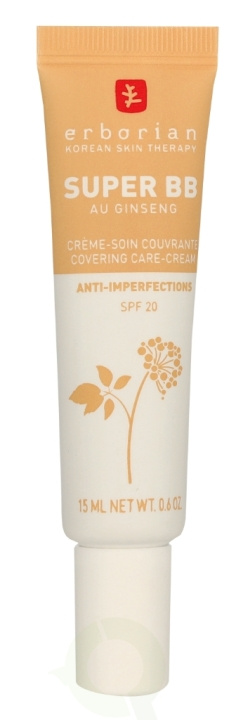 Erborian Super BB Covering Care-Cream SPF20 15 ml Nude i gruppen SKÖNHET & HÄLSA / Hudvård / Ansiktsvård / Dagkräm hos TP E-commerce Nordic AB (C94912)