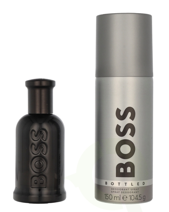 Hugo Boss Bottled Giftset 200 ml Parfum 50ml/Deo Spray 150ml i gruppen SKÖNHET & HÄLSA / Presentkit / Presentkit För Honom hos TP E-commerce Nordic AB (C95015)
