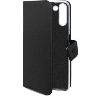 Celly Wally Wallet Case Galaxy S25+ Svart