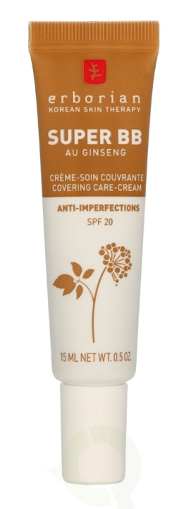 Erborian Super BB Covering Care-Cream SPF20 15 ml Caramel i gruppen SKÖNHET & HÄLSA / Makeup / Basmakeup / CC/BB Cream hos TP E-commerce Nordic AB (C95562)