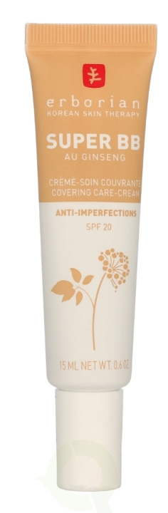 Erborian Super BB Covering Care-Cream SPF20 15 ml Dore i gruppen SKÖNHET & HÄLSA / Makeup / Basmakeup / CC/BB Cream hos TP E-commerce Nordic AB (C95666)