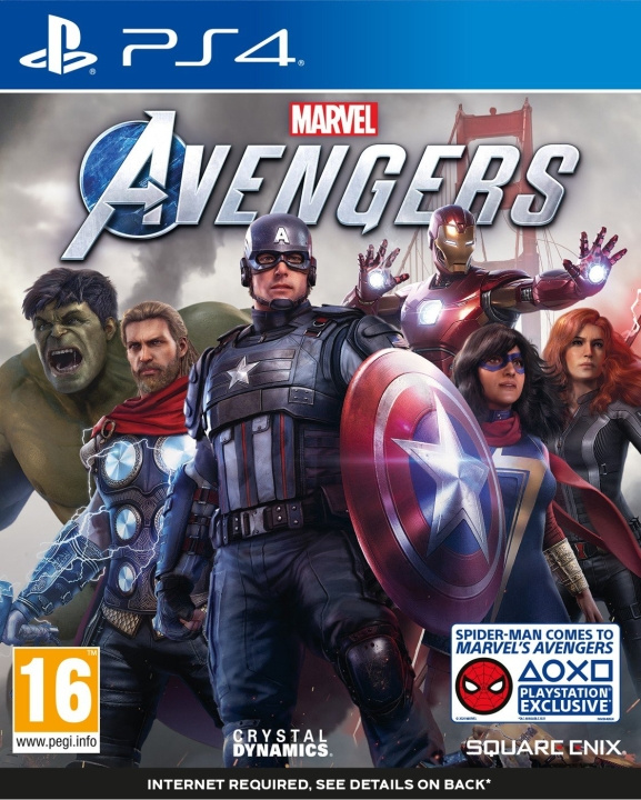 Square Enix Marvels Avengers i gruppen HEMELEKTRONIK / Spelkonsoler & Tillbehör / Sony PlayStation 4 / Spel hos TP E-commerce Nordic AB (C96392)