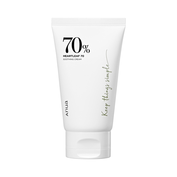 Anua Heartleaf 70 Lugnande kräm 100 ml i gruppen SKÖNHET & HÄLSA / Hudvård / Ansiktsvård / Dagkräm hos TP E-commerce Nordic AB (C96852)