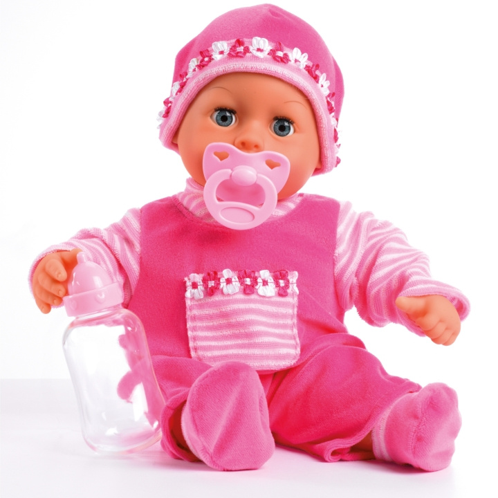 Bayer Docka - First Words Baby - Rosa 38 cm (93825AA) | LEKSAKER, BARN- & BABYPRODUKTER - Leksaker - Dockor & Tillbehör | GameStuff
