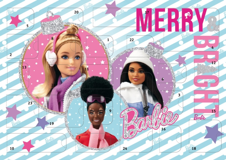 Barbie Undercover - Adventskalender Barbie 2024 i gruppen LEKSAKER, BARN- & BABYPRODUKTER / Leksaker / Adventskalendrar hos TP E-commerce Nordic AB (C97372)